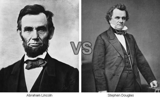Abraham Lincoln amd Stephen Douglas Debates
