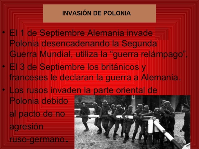 INVASIÓN DE POLONIA
