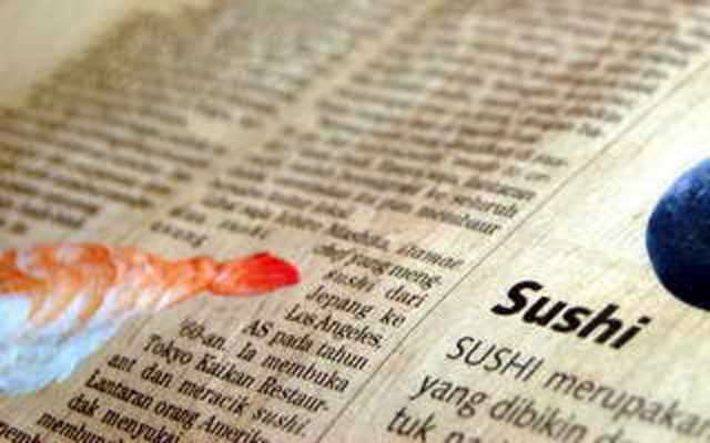 missing renanda, wrting about sushi