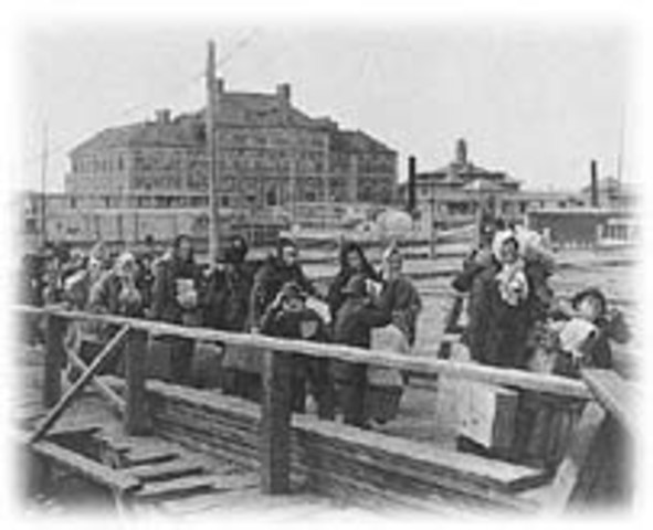 Immigrate italians to the US