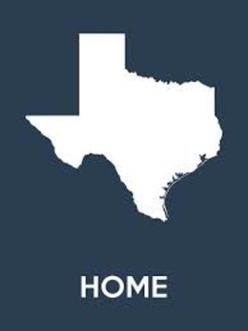 Texas enters the United States