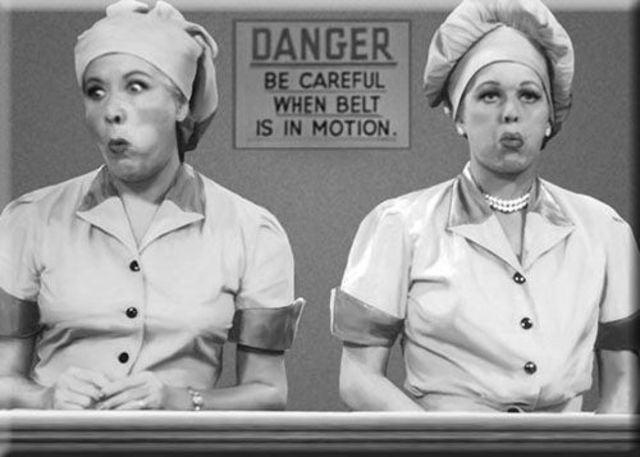 Lucy goes to the Candy Factory