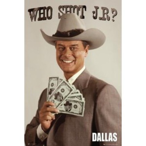 J.R. gets shot on Dallas