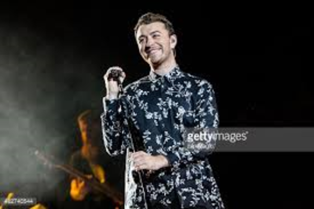 sam smiths first time singing