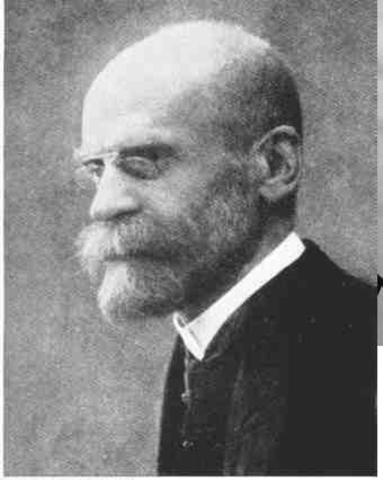 EMILE DURKHEIM 1858 – 1917