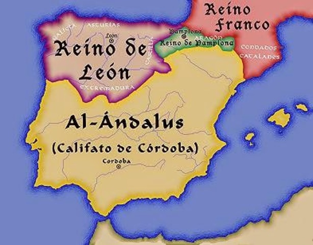 Creació del Califat Omeia de Còrdoba