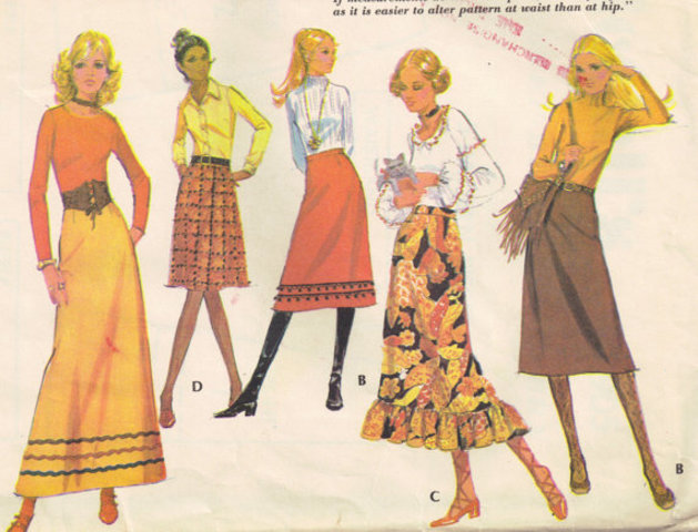 By the 1970s, and still today, almost any length was in style