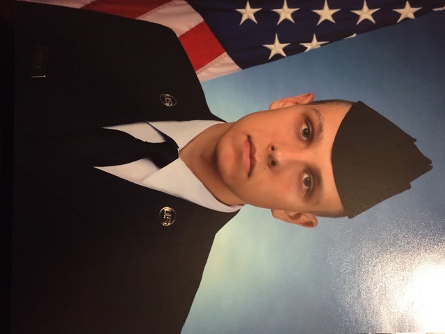 My brother left for the AF