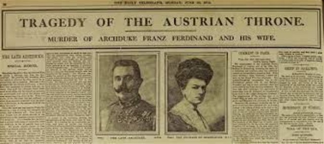 Archduke Franz Ferdinand, heir to the throne