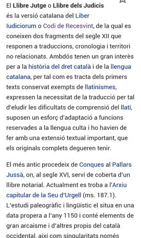 Traducció del Llibre del Jutge