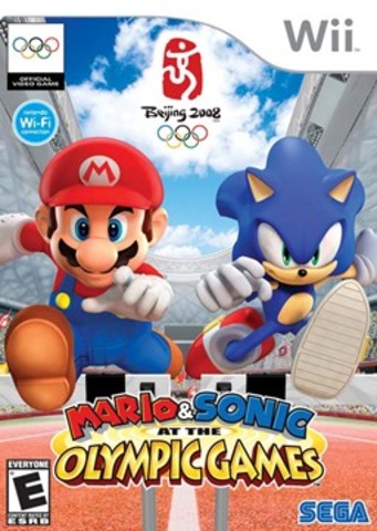 Mario and Sonic at the olympic winter games came out for D.S in North America.