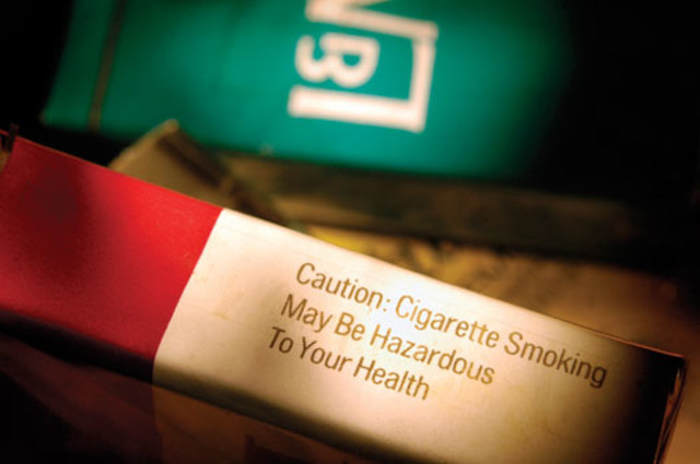 Smoking is bad for your health