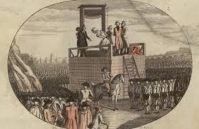 Marie Antoinette Executed