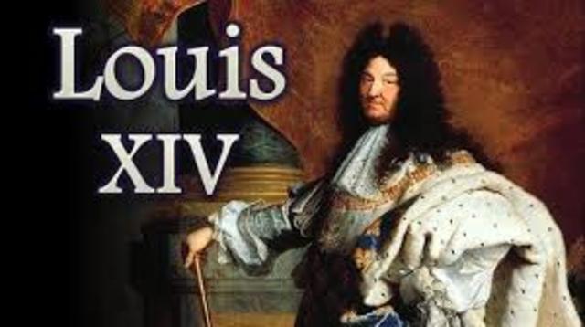 Louis XIV dies leaving France in debt