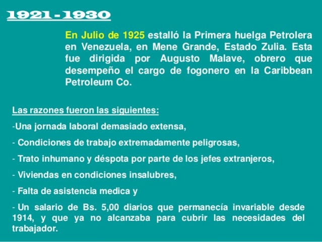 En 1925 Nueva Ley de Minas VENEZUELA