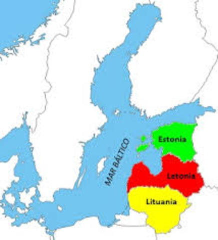 Ocupan los estados del Báltico