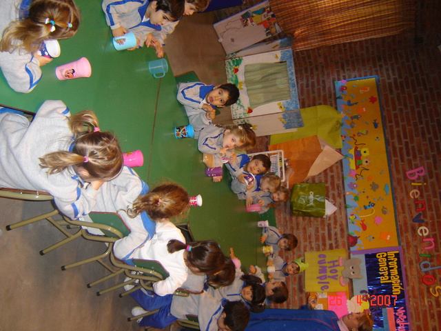 mi primer cumpleaños en el jardin