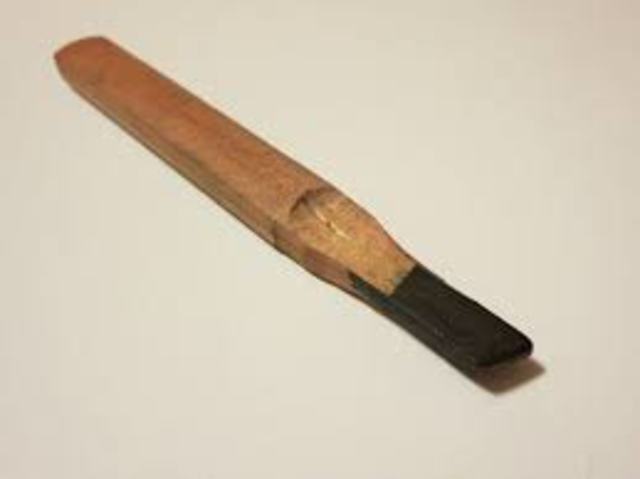 who invented the first pencil