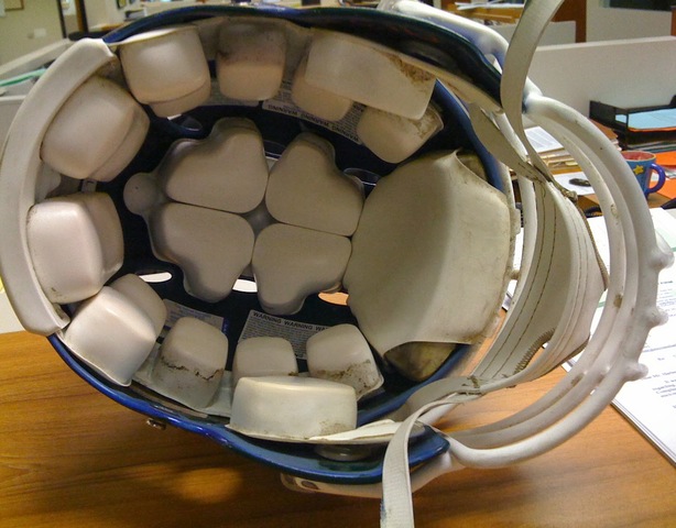 Air Bladders added to Helmets