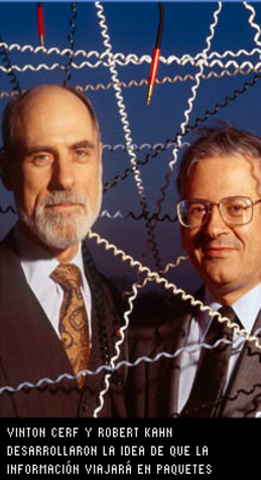 los paquetes de informacion inician su viaje