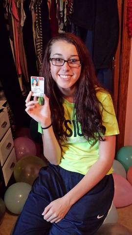 El día que me dieron mi licencia