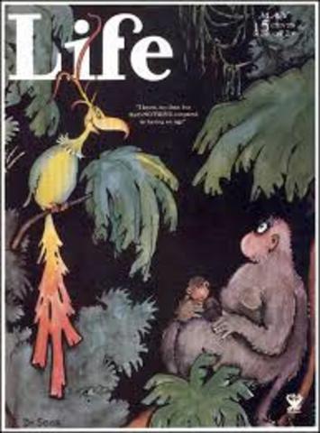 Dr. Seuss began selling cartoons and magazines.