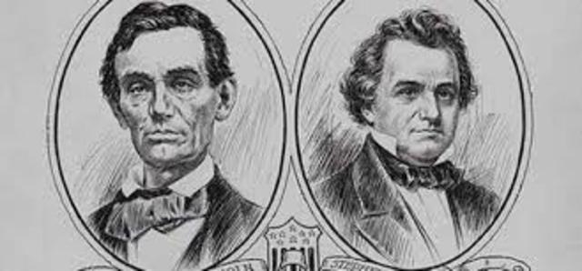 Abraham Lincoln and Stephen Douglas Debates