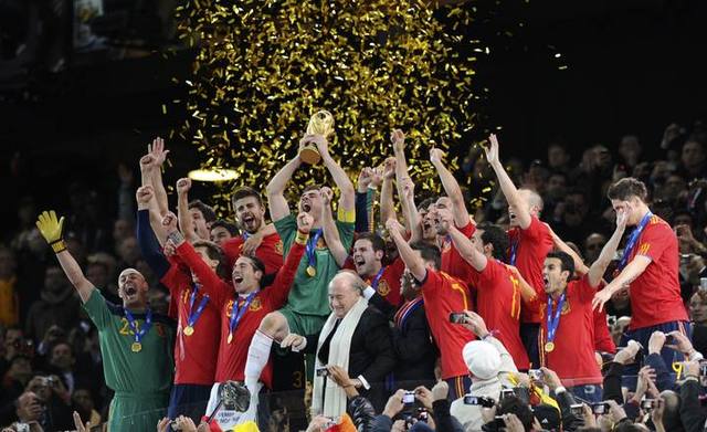 España gana el mundial de fútbol