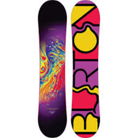 Getting a snowboard.