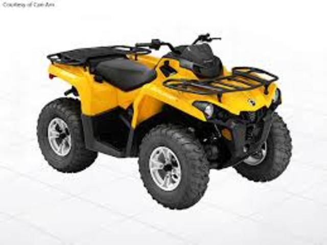 Getting a new fourwheeler.