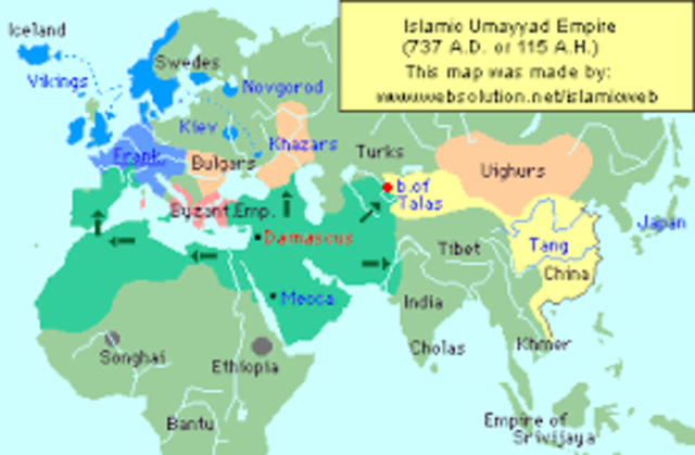 Start of Umayyad Dynasty