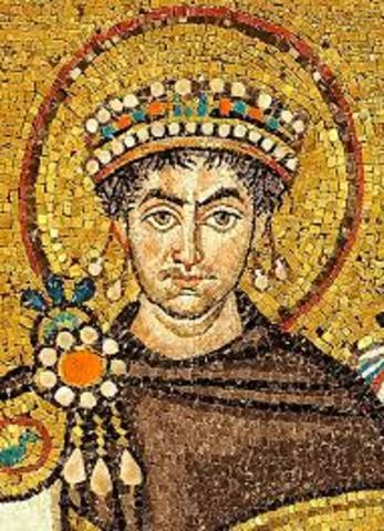 begining of Justinian's Reign