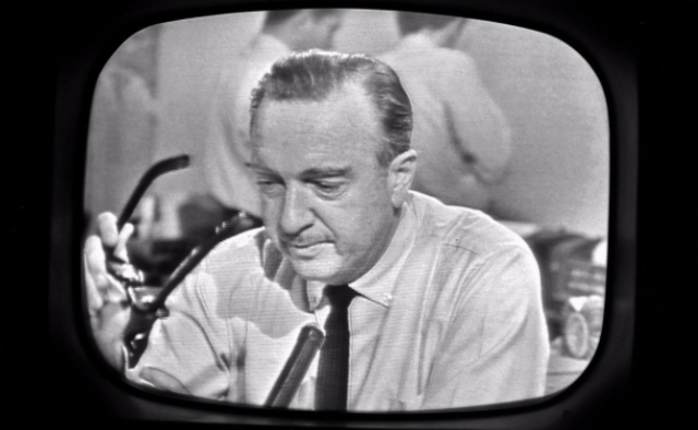 Walter Cronkite Announces Death of JFK
