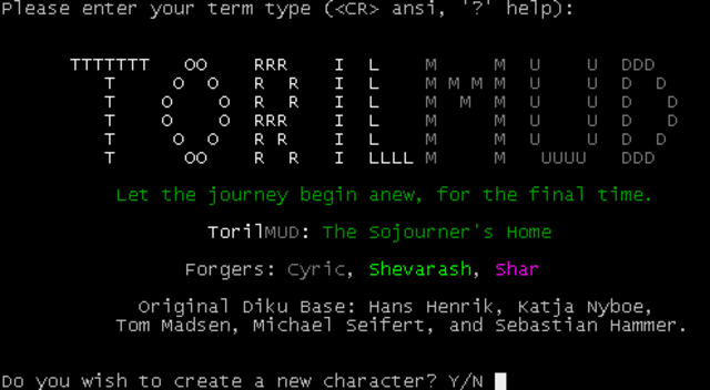 MUD - The earliest from of multiplayer games was debuted