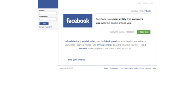 Facebook ma 40 milionów wejść dziennie