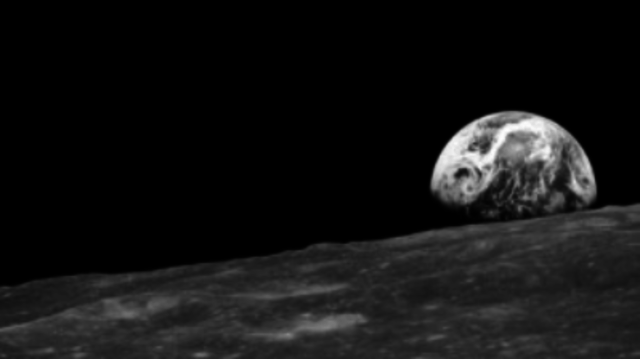 Apollo is the first manned spacecraft to orbit the moon