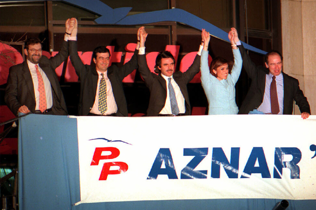 Aznar es elegido como Presidente del Gobierno de España