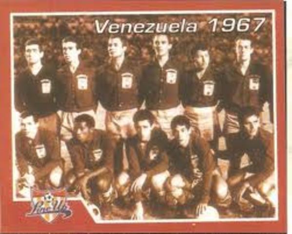 El uniforme de la Seleccion Venezolana en 1967
