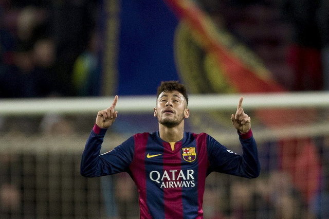 Primer gol con el Barcelona