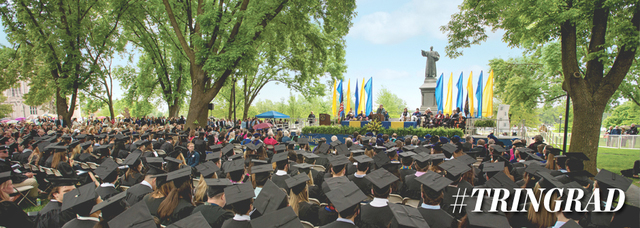 Recieves Bachelor of Arts from Trinity College