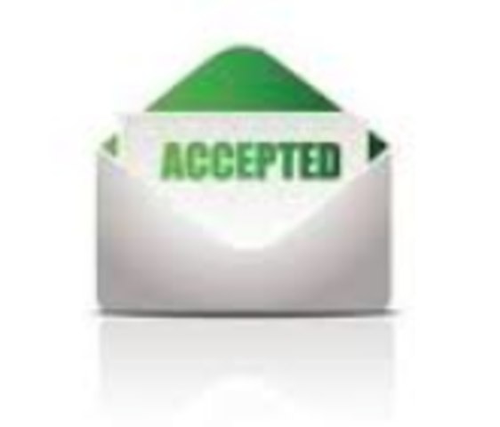 College acceptance!