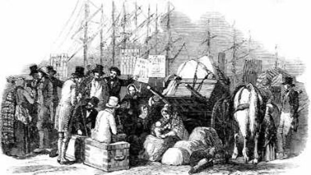 A. Graham Bell's brother dies and family moves to Canada.