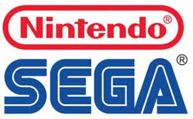 Nintendo and Sega fought each other