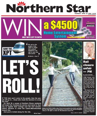 Plans for protest train announced.