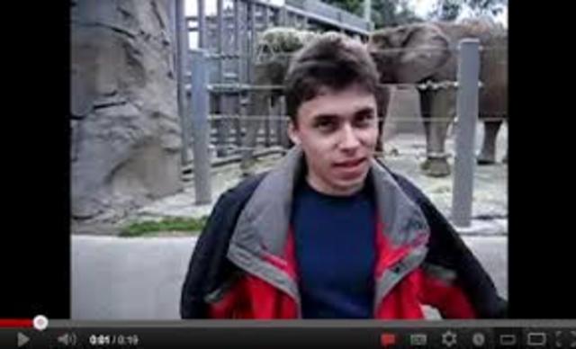 Первое видео