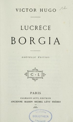 Victor Hugo publica Lucrecia
