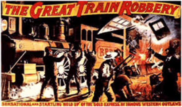 Asalto y robo de un tren