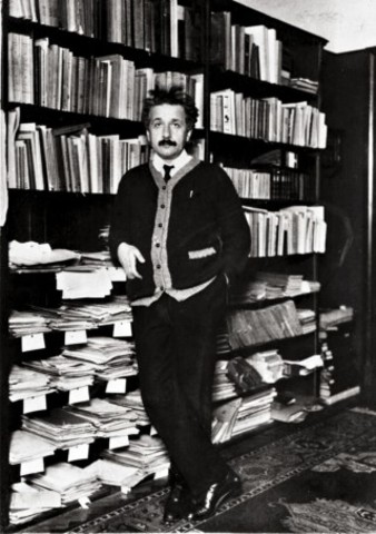 Einstein found work.