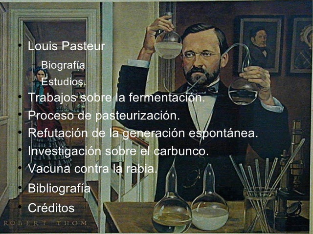 Pasteur publica su trabajo