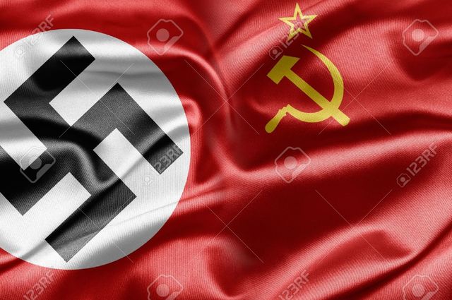 Soviet Union and Nazi Ger­many con­clude a non-aggression pact; Ger­many invades Poland, trig­ger­ing World War II.